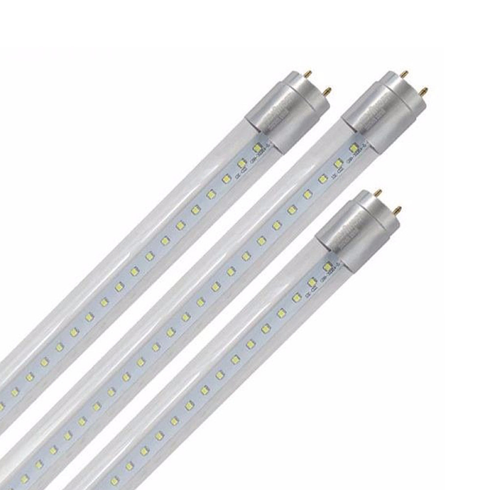 FOCO LARGO LED 18W 1.20 MTS TRANSPARENTE CON BASES