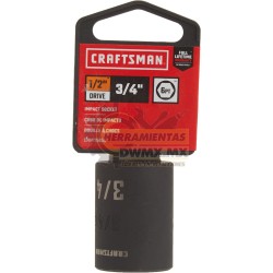 DADO DE IMPACTO SAE DE 1/2 PULG Y 3/4 PULG DE SUPERFICIE CRAFTSMAN CMMT15854