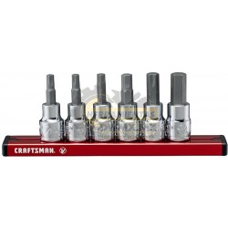 SERIE V JUEGO DE LLAVES HEXAGONALES DE 3/8 PULG 6PZS CRAFTSMAN CMMT17720V