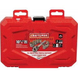 JUEGO DE HERRAMIENTAS MECANICAS CON ACCIONAMIENTO 10 PZS CRAFSTSMAN CMMT34563