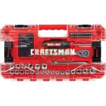 JUEGO DE HERRAMIENTAS MECANICAS ESTANDAR Y METRICAS 63 PZS CON ESTUCHE CRAFTSMAN CMMT45163