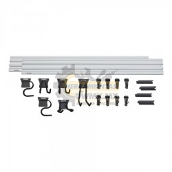 Kit de Ganchos y rieles para garage CRAFTSMAN versatrack 20 pzas CMST22000