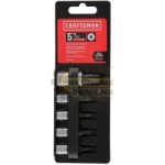 JUEGOS DE DADOS HEX TORX 5PZS CRAFTSMAN CMMT42616
