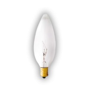 FOCO VELA CLARO 40W 127V C32 E12